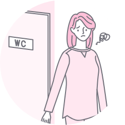 夜中に何度もトイレに起きてしまい、眠りが浅い